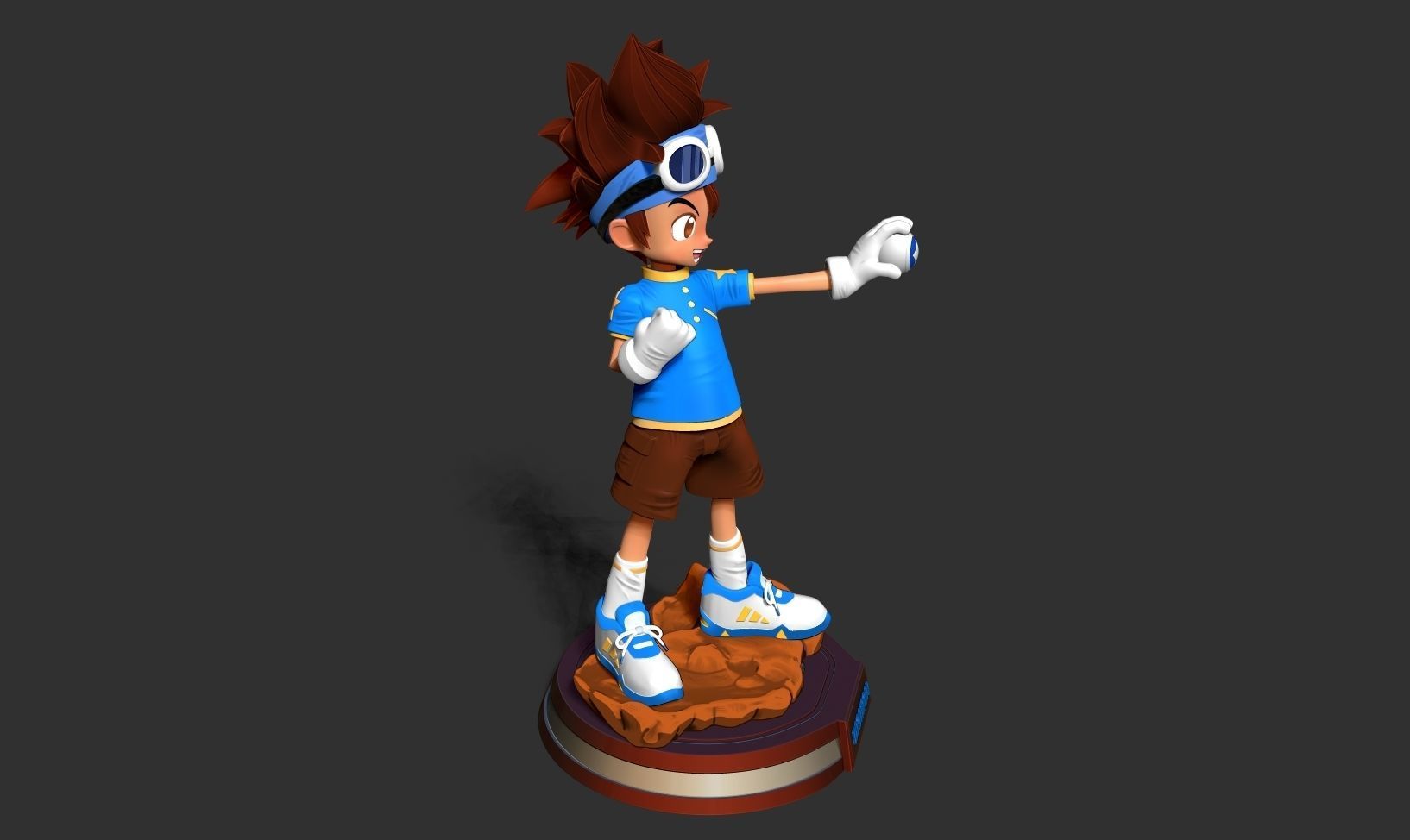 Taichi Yagami - Digimon Fanart 3D print model_21