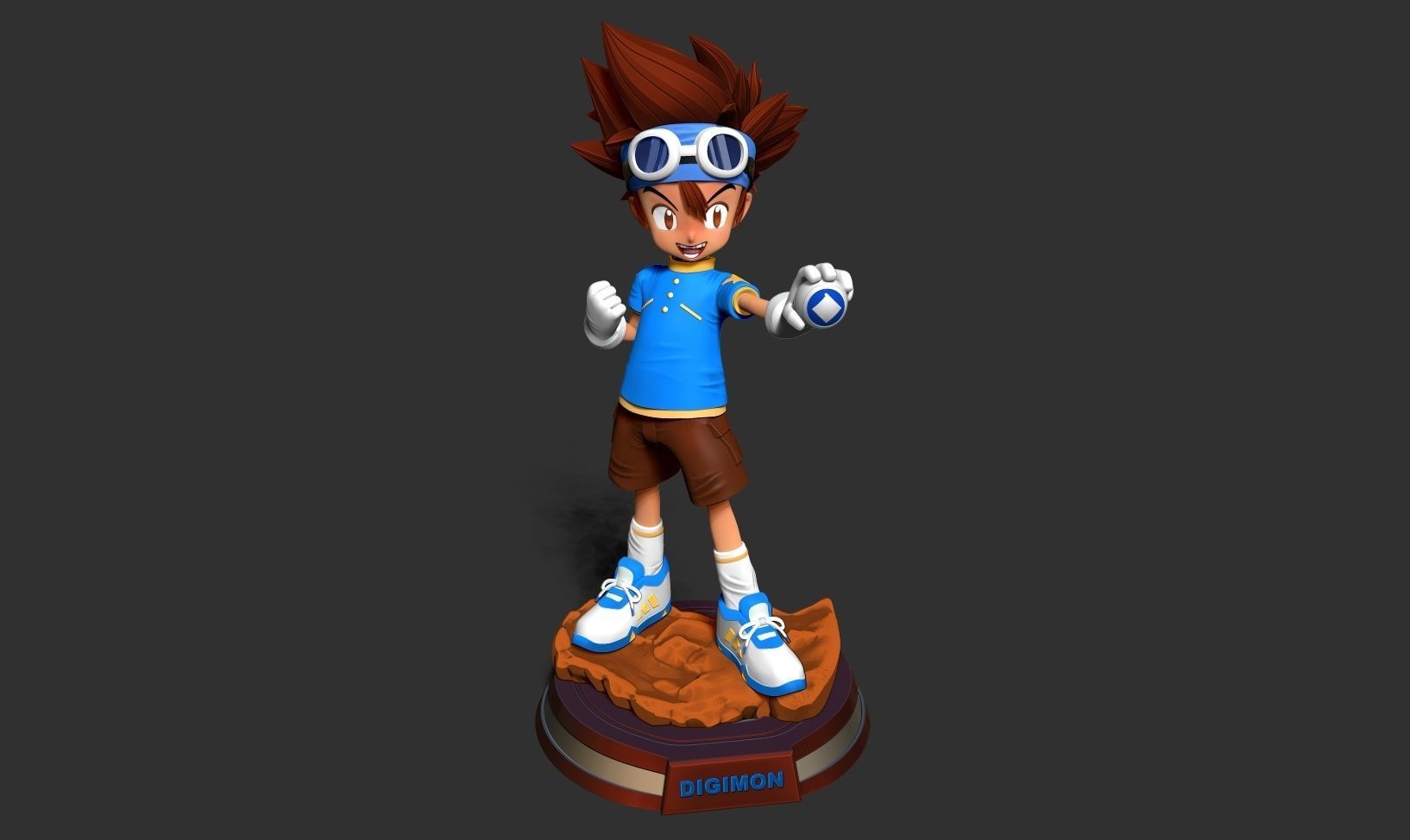 Taichi Yagami - Digimon Fanart 3D print model_17