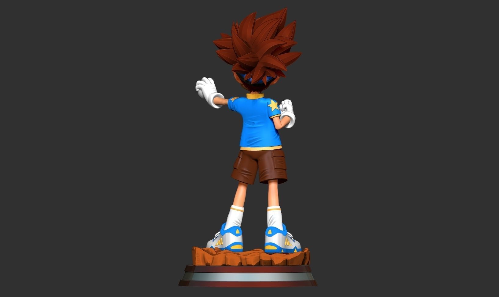 Taichi Yagami - Digimon Fanart 3D print model_7