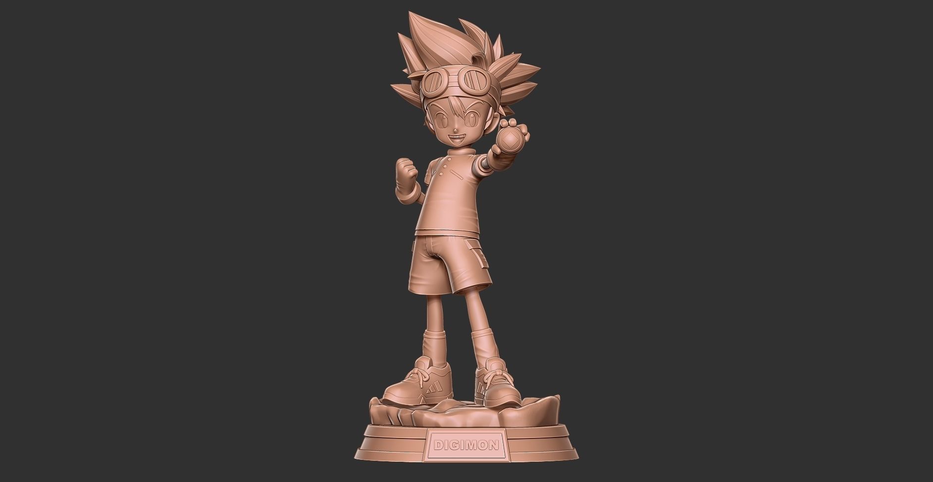 Taichi Yagami - Digimon Fanart 3D print model_12