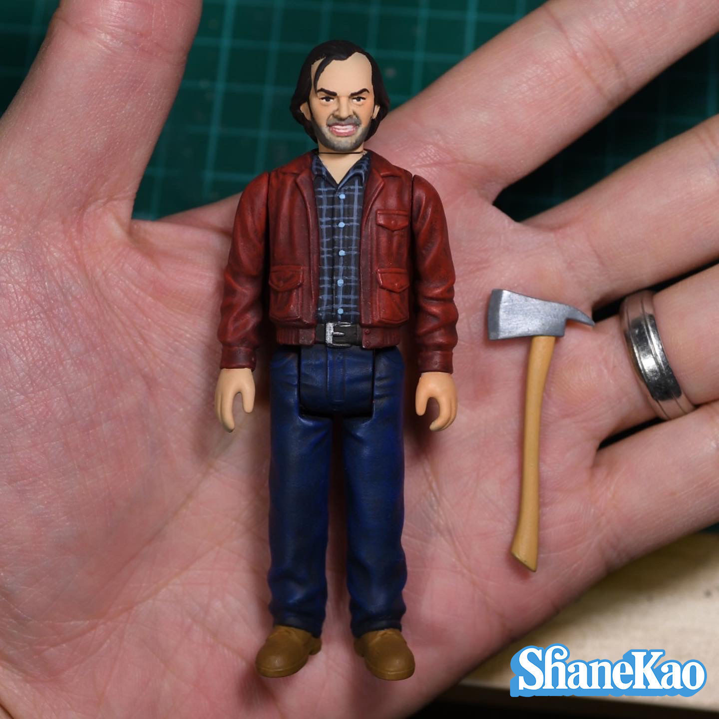 The Shining Jack Torrance Retro style Action FIgure Kenner  3D print model_3