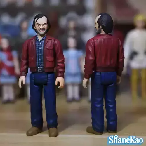 The Shining Jack Torrance Retro style Action FIgure Kenner  3D print model