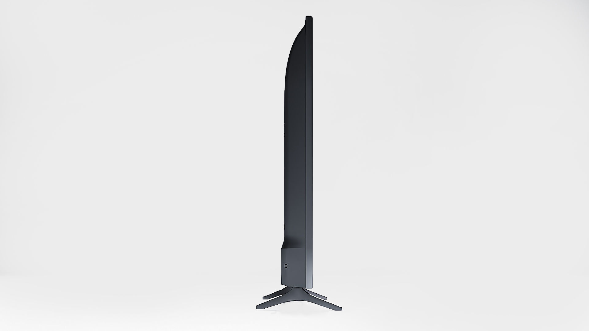 LG 49 Inch Class 4K HDR Smart LED TV Low-poly 3D model_5