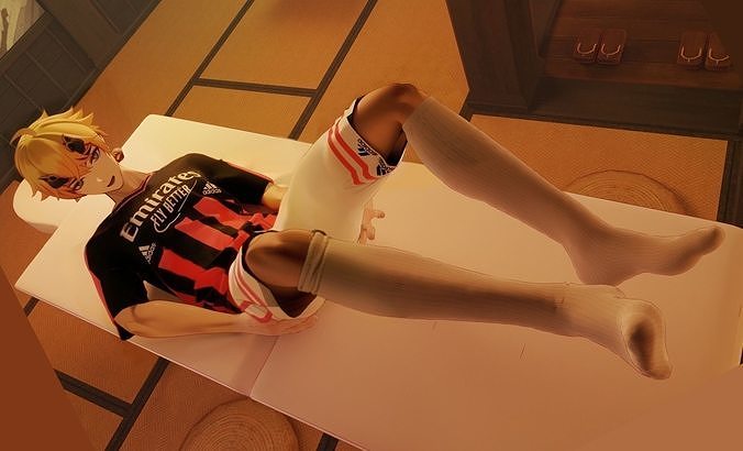 soccer uniform 3D model