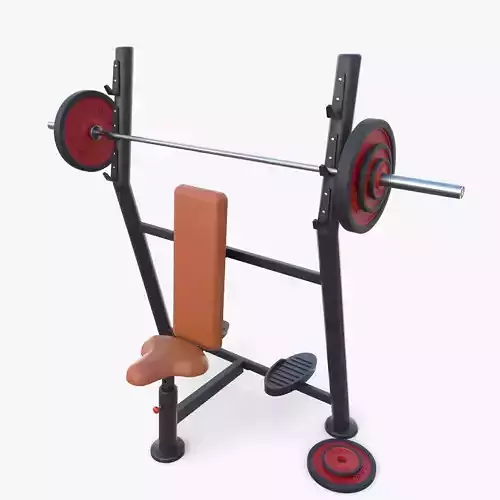 Olympic shoulder bench