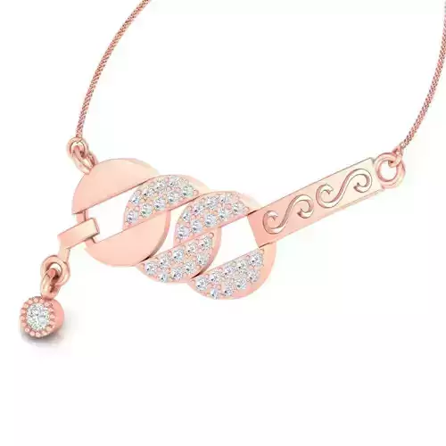 Pendant Casual cuban pattern