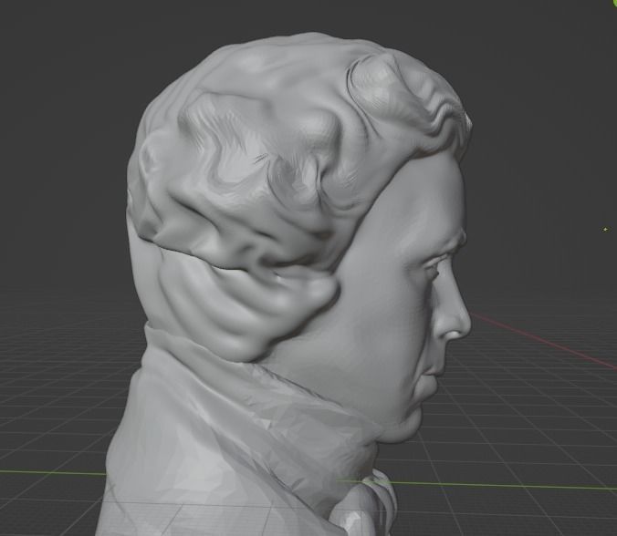 Lewis Carroll 3D print model_19