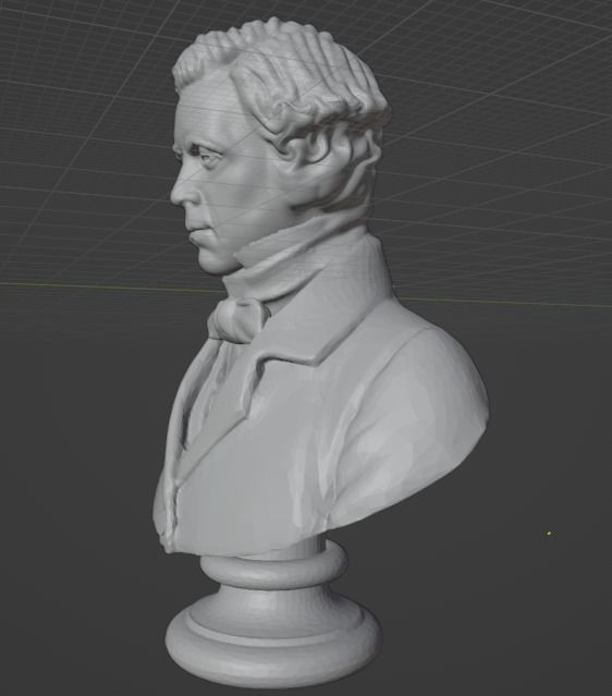 Lewis Carroll 3D print model_15