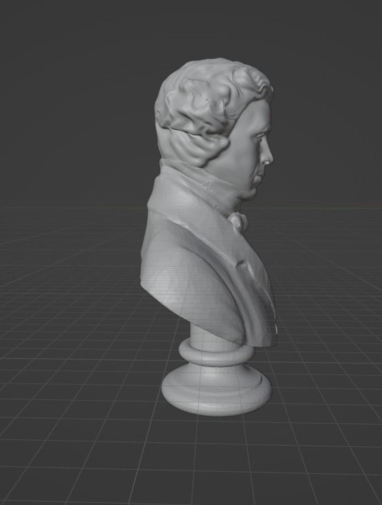 Lewis Carroll 3D print model_9
