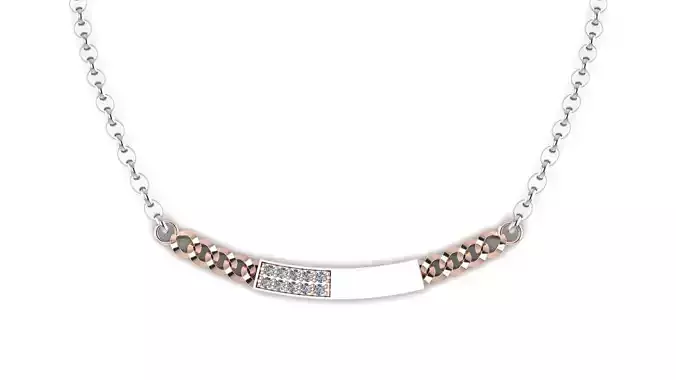 Pendant Casual cuabn collier style