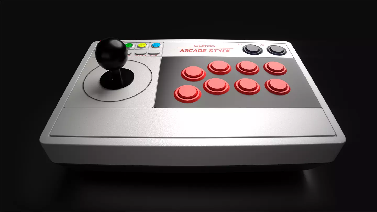 Arcade Fight Stick 8Bitdo 3D model_0