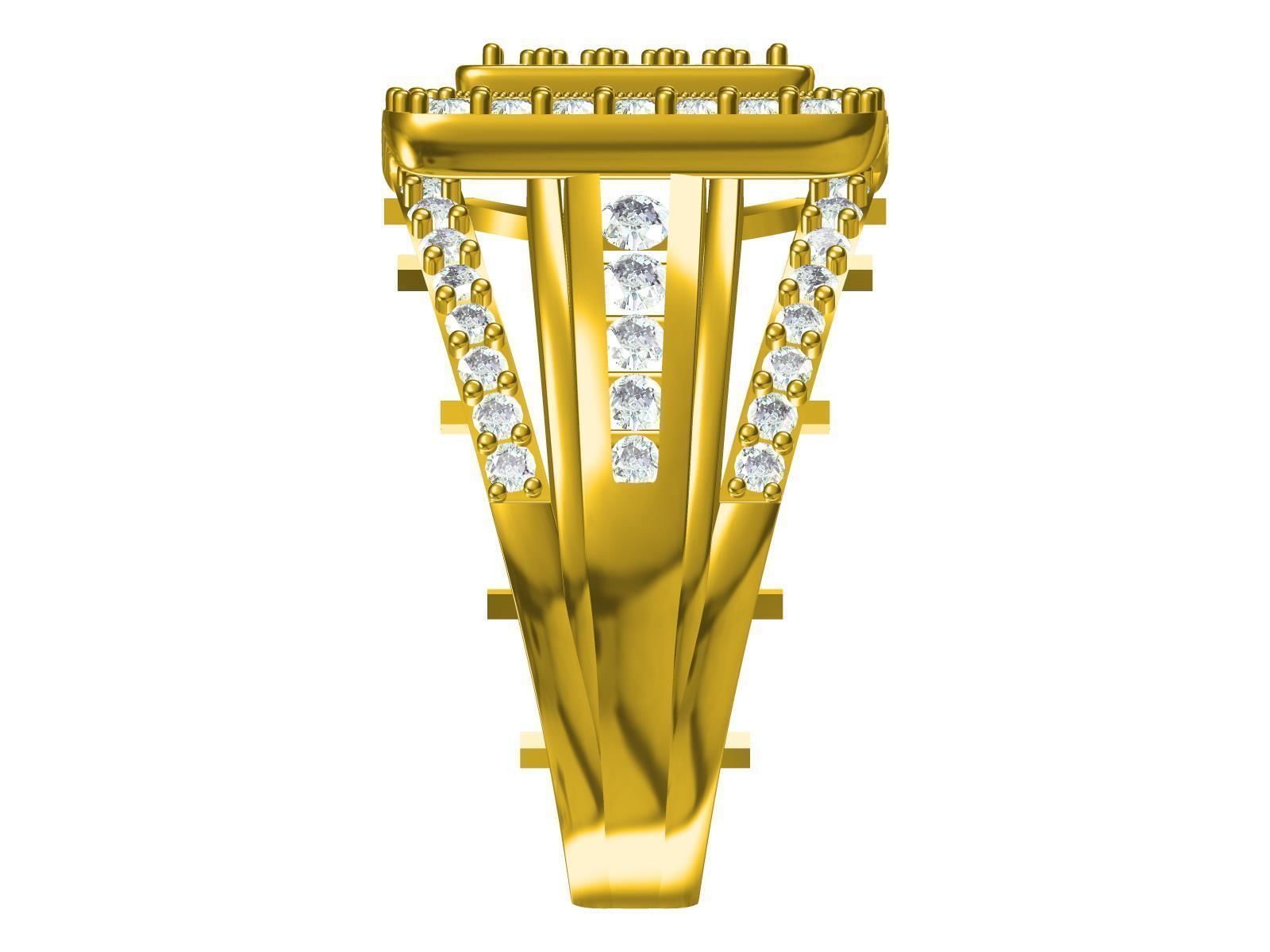 Men ring-13 3D print model_7