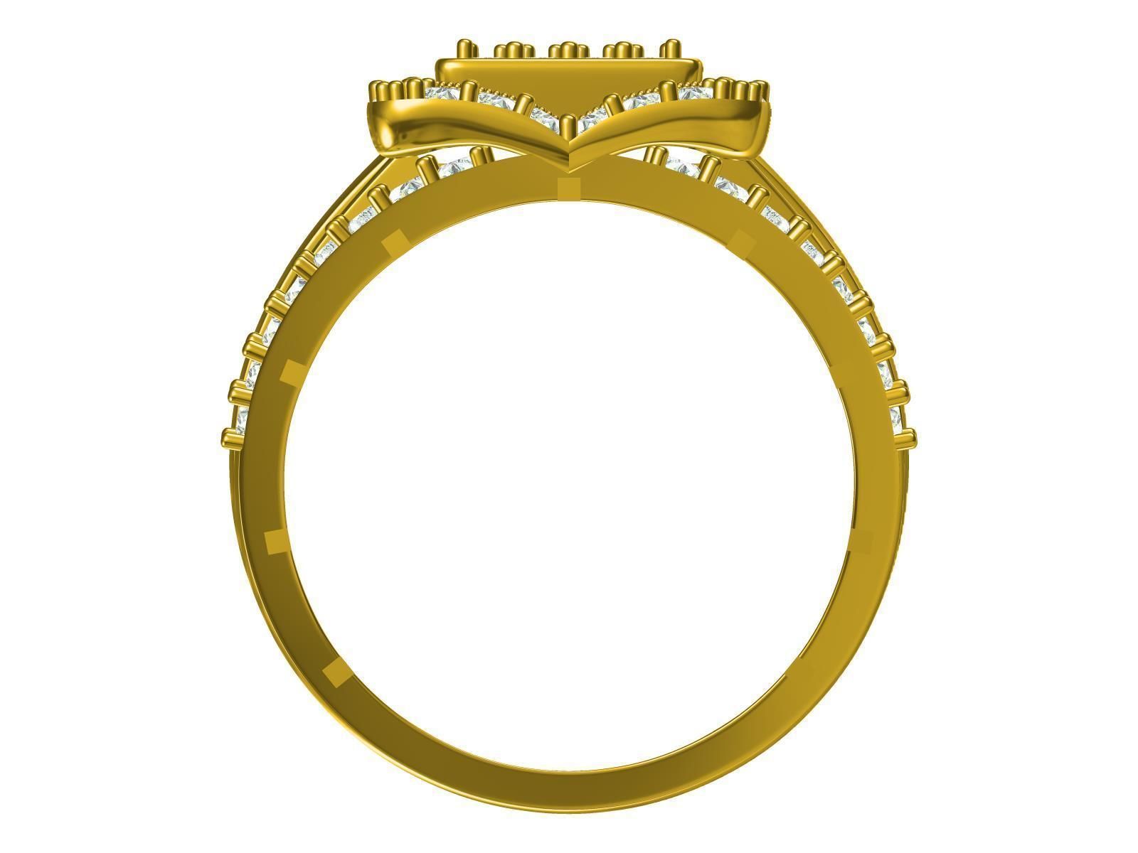 Men ring-13 3D print model_2