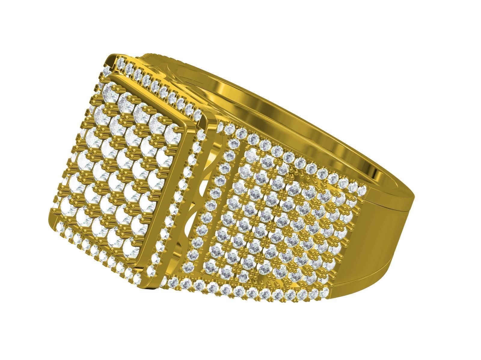 Men Ring-15 3D print model_8