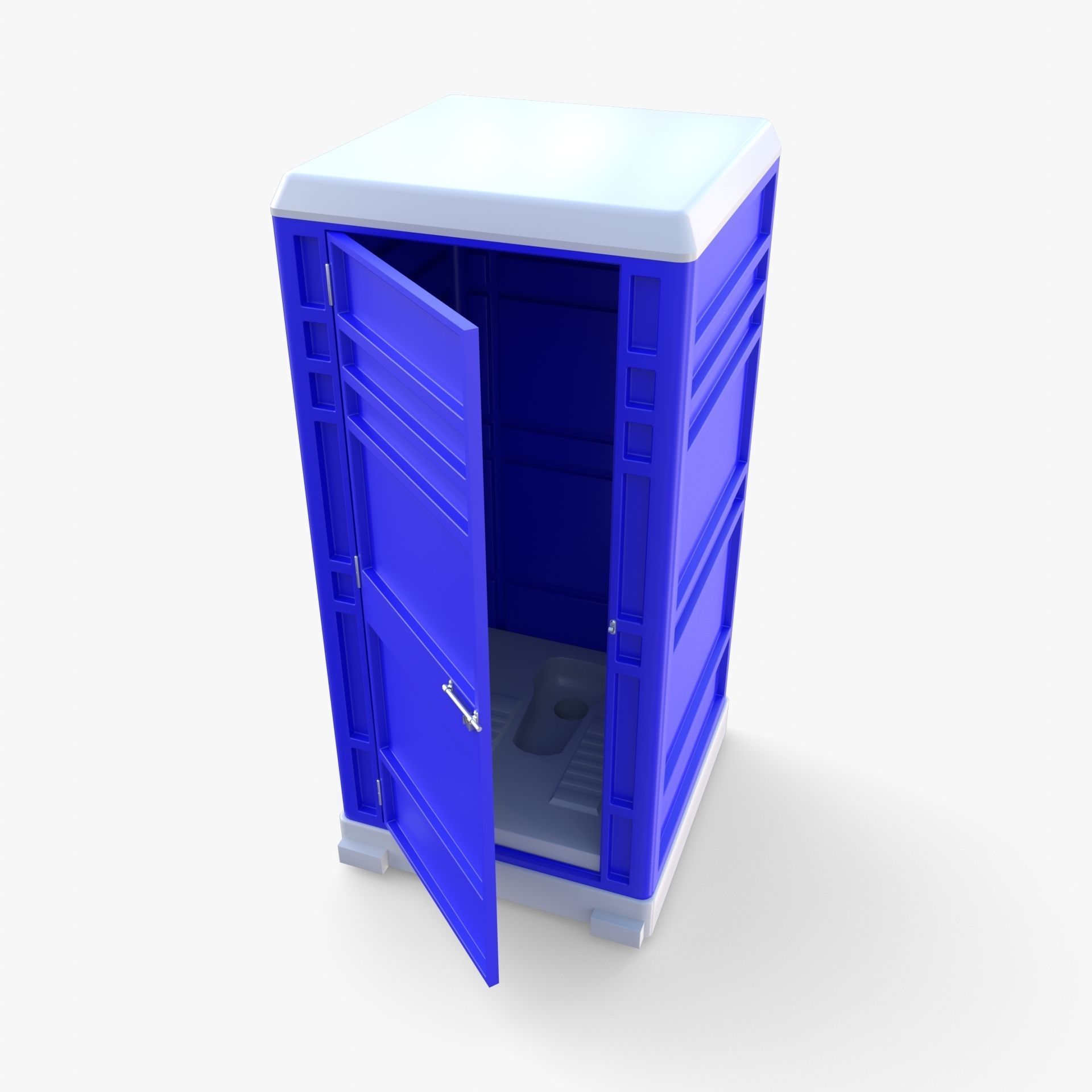 Portable toilet v1 3D model_7