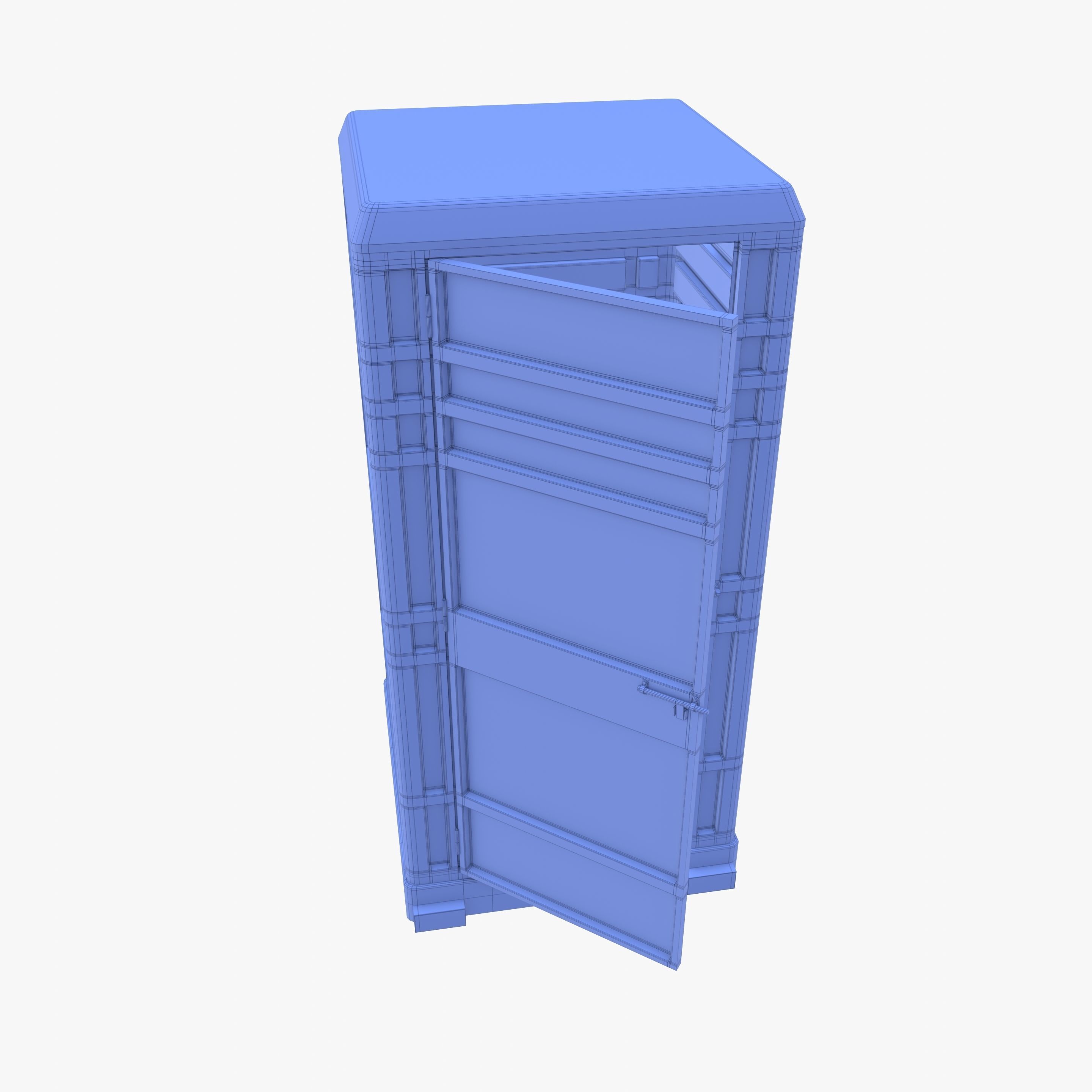 Portable toilet v1 3D model_12