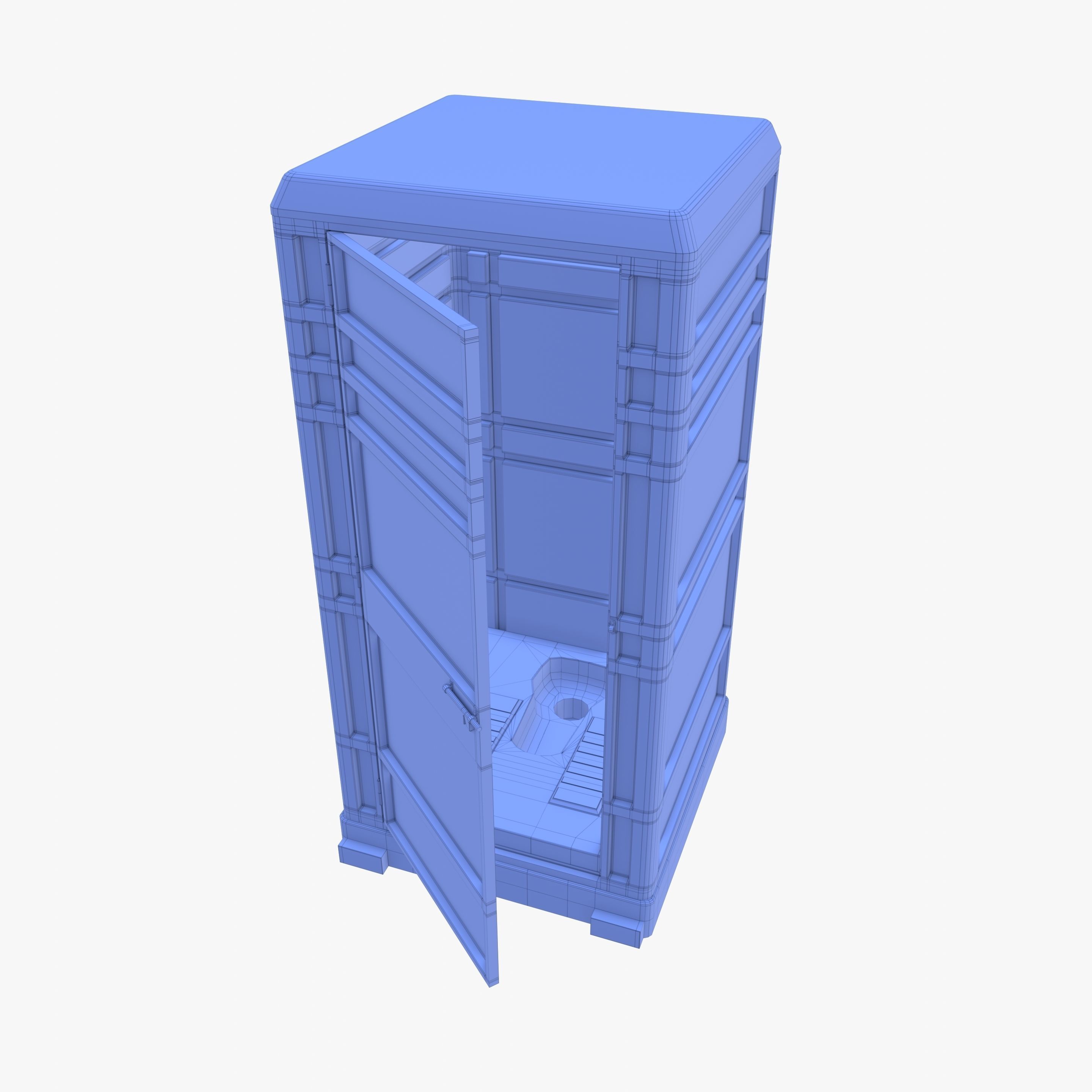 Portable toilet v1 3D model_13
