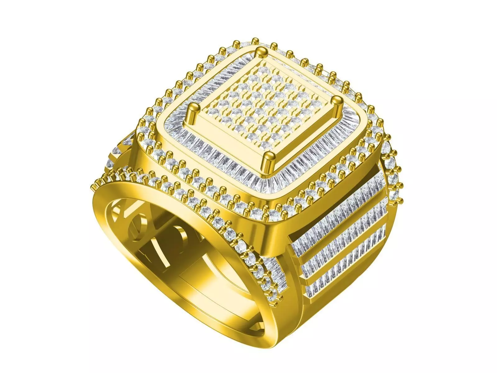 Men Ring-18 3D print model