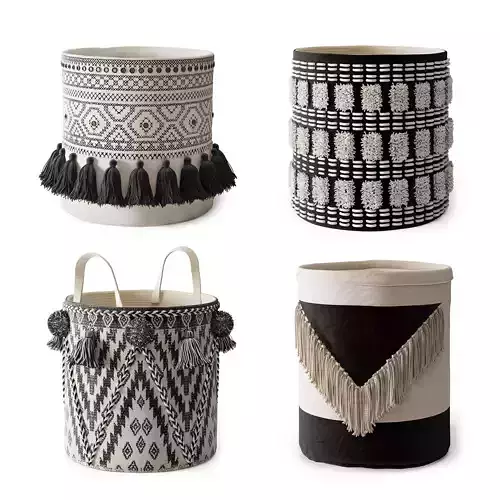Baskets Set 14 3D model