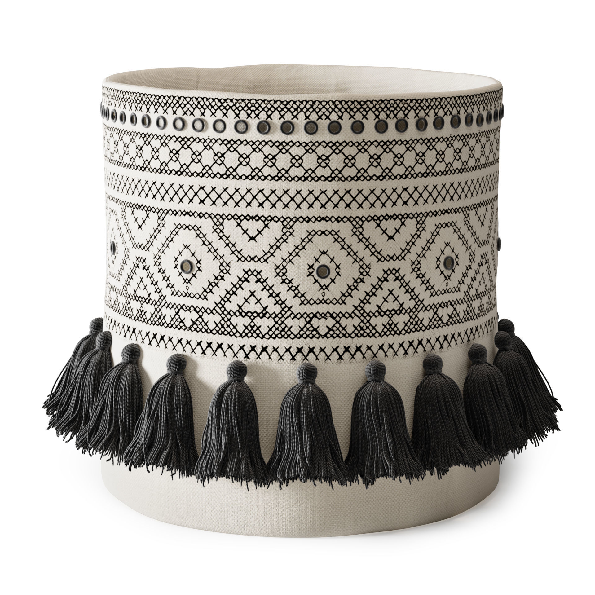 Baskets Set 14 3D model_4