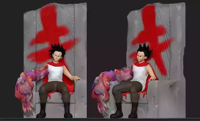 fan art Tetsuo from Akira