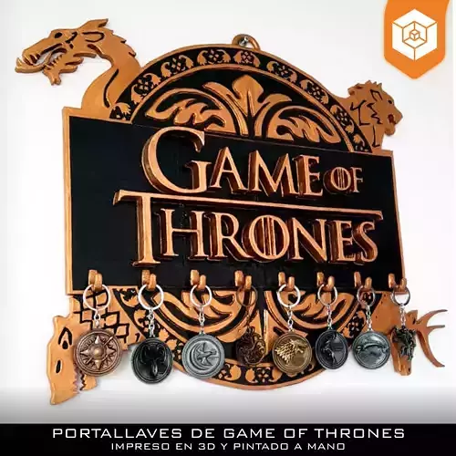 Game of Thrones House Key Holders