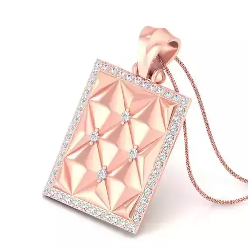 Pendant Casual diamond shapes