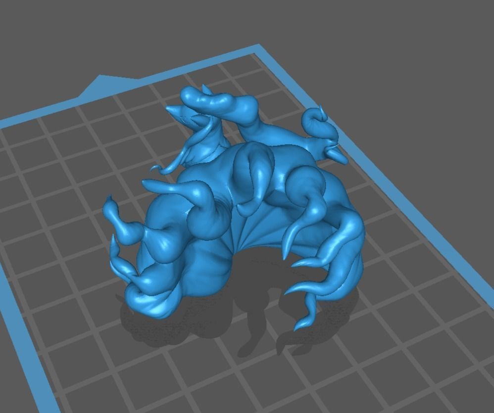 Alolan Ninetales pokemon 3D print model 3D print model_7