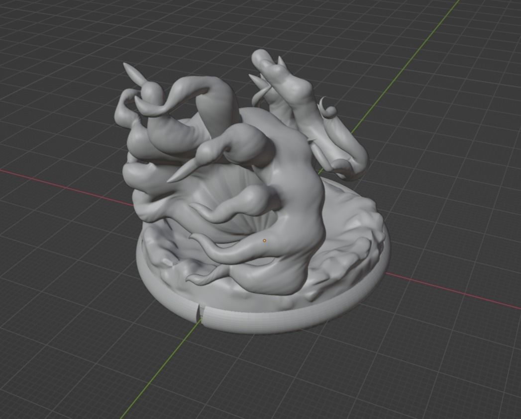 Alolan Ninetales pokemon 3D print model 3D print model_5