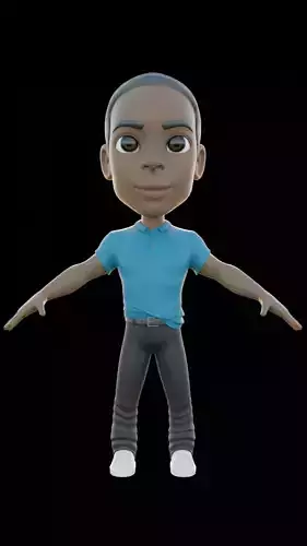 Guy Boy Young Man 3D model