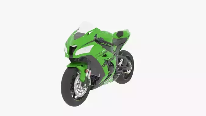 Kawasaki Ninja ZX10-RR 3D model
