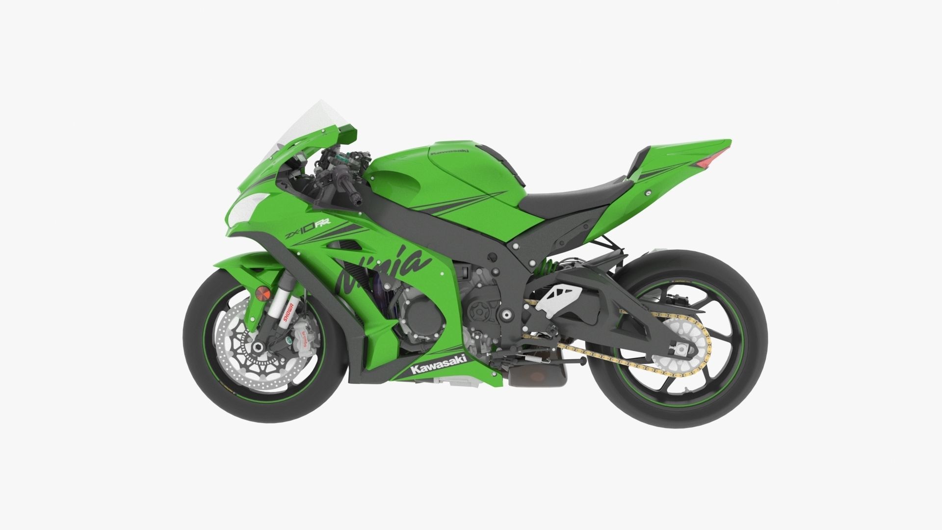 Kawasaki Ninja ZX10-RR 3D model_3