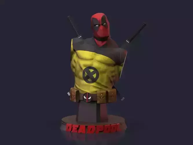 Deadpool Bust