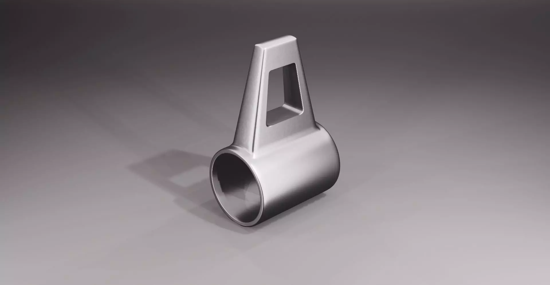 Mechanical - Cylindrical part Free low-poly 3D model