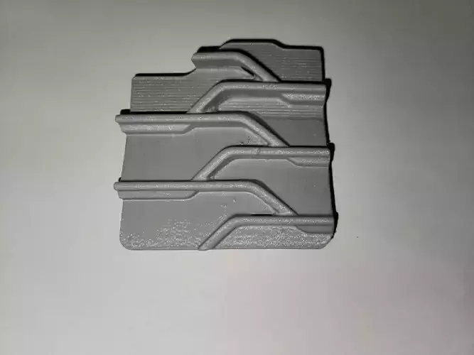 toyota yaris 2018 front bumper tow cover 3D print model