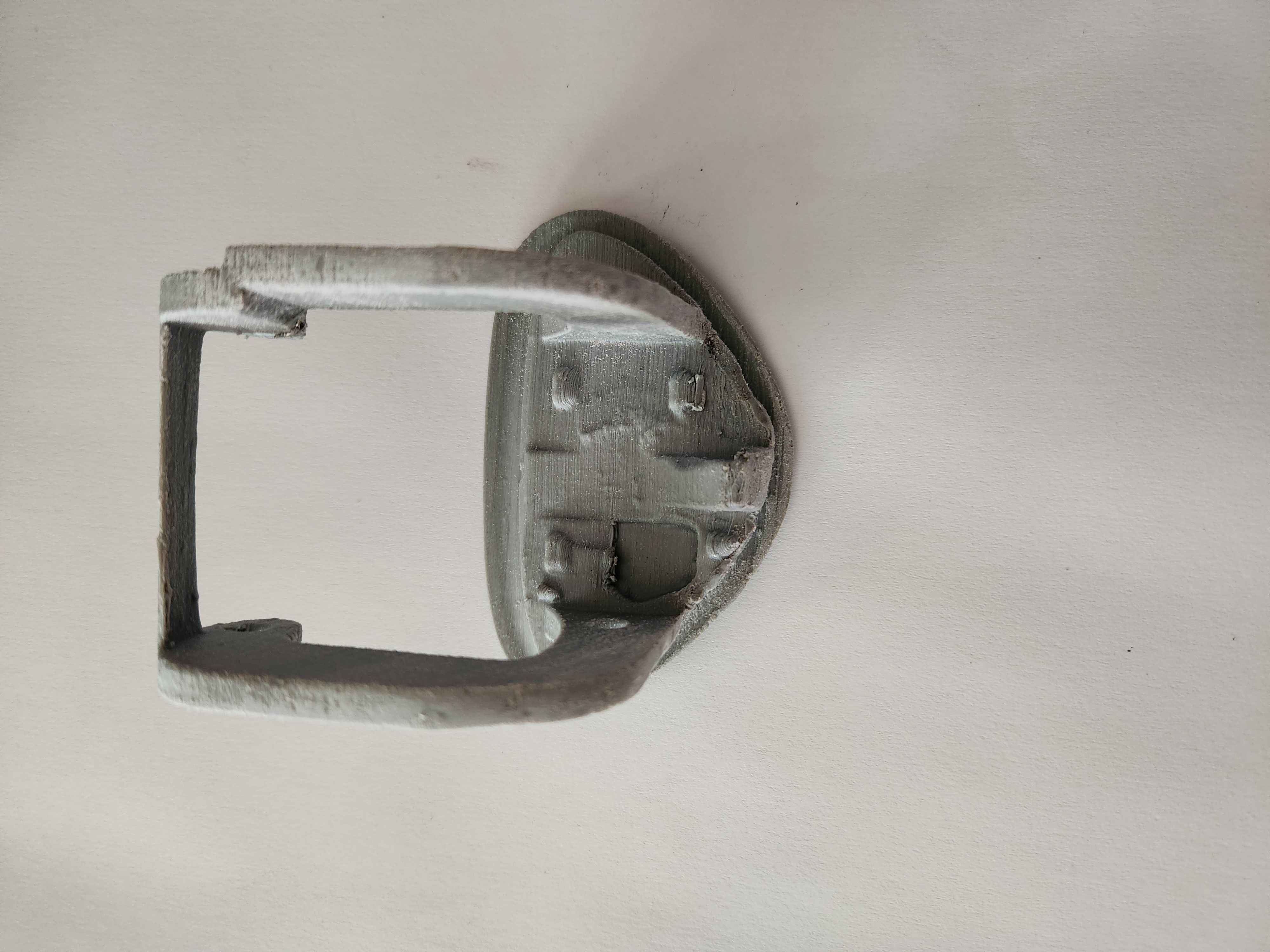 mercedes c-class w203 front bumper washer nozzel covers 3D print model_1