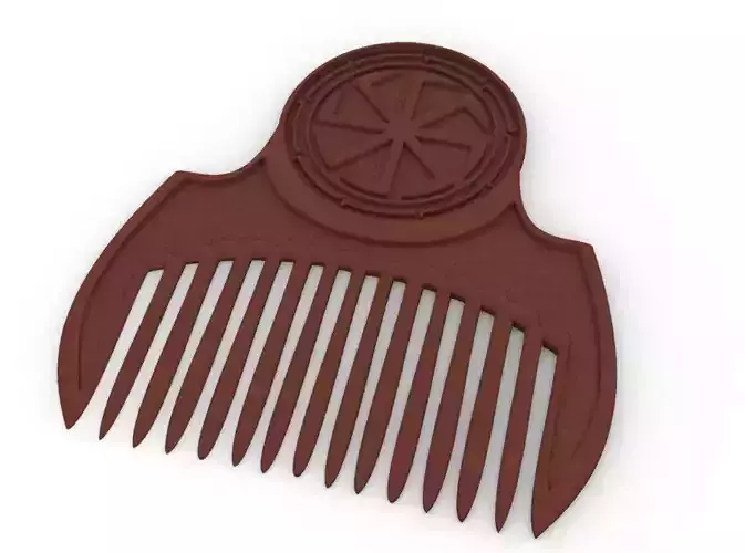 Babushka  combs 3D model