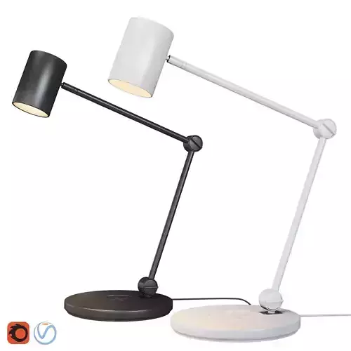 Ikea Table Lamp  NYMNE Low-poly 3D model