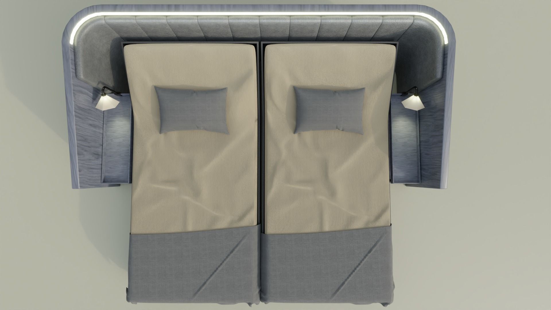 Movie Theater Low-poly 3D model_9