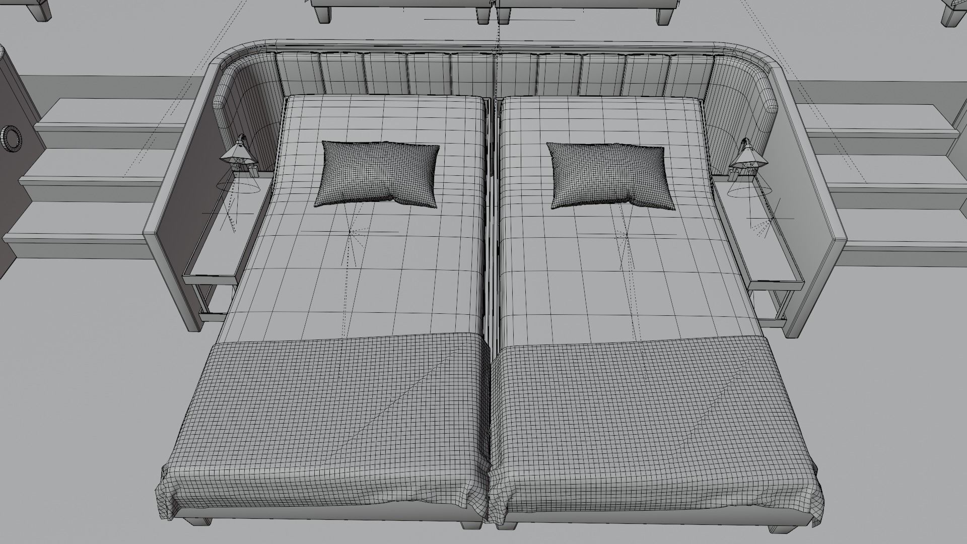 Movie Theater Low-poly 3D model_18