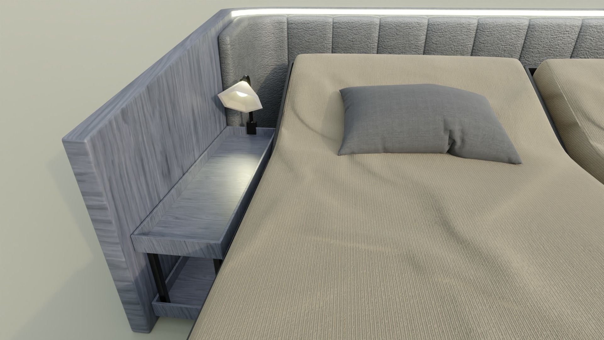 Movie Theater Low-poly 3D model_8