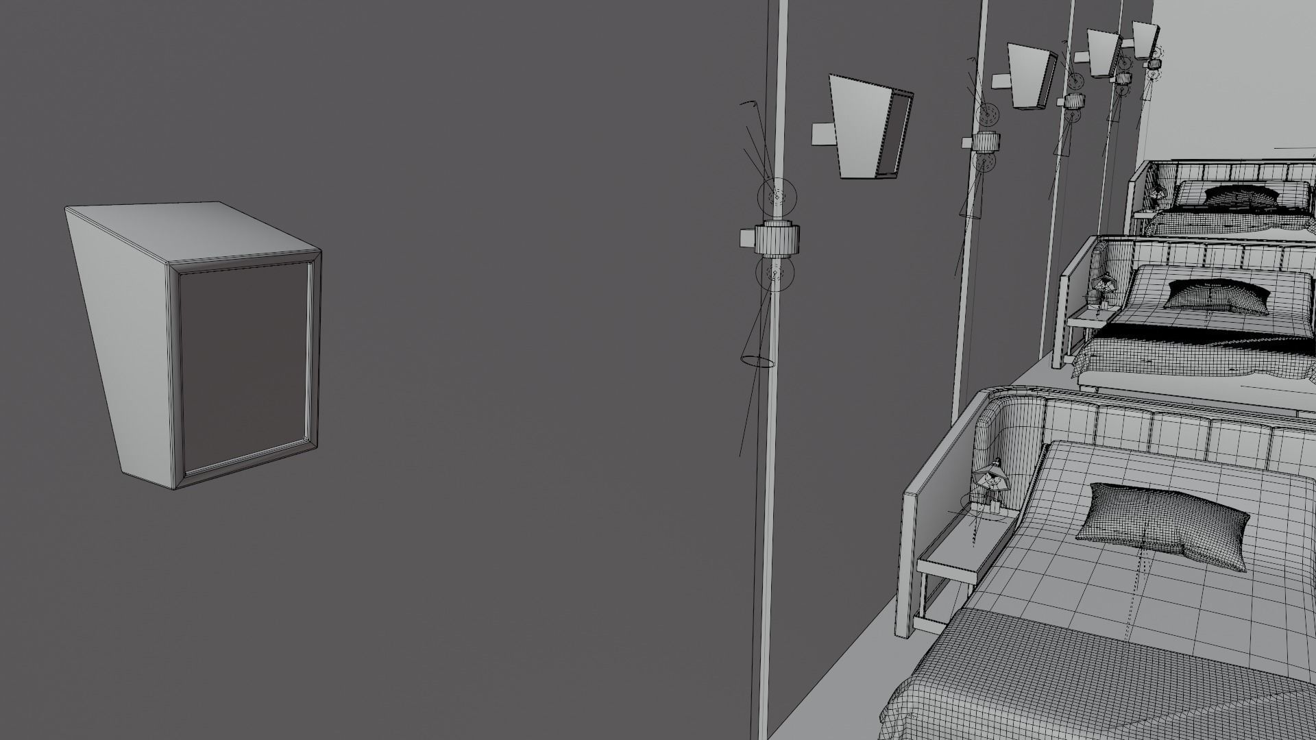 Movie Theater Low-poly 3D model_19