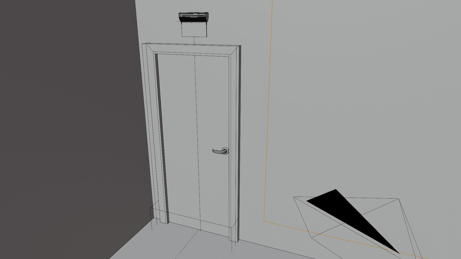 Movie Theater Low-poly 3D model_20