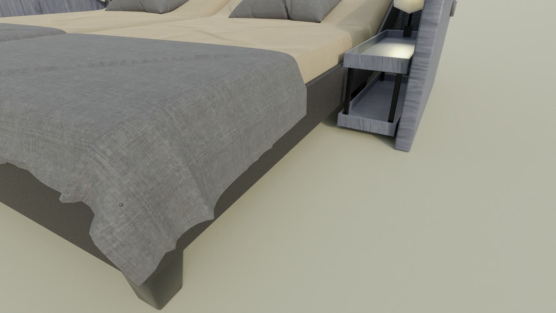 Movie Theater Low-poly 3D model_10