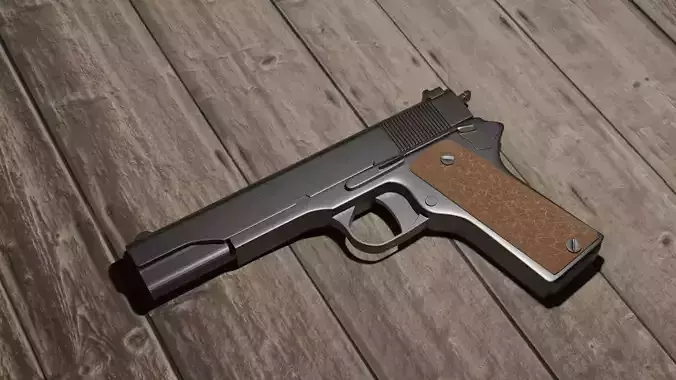 pistol - gun 3D model
