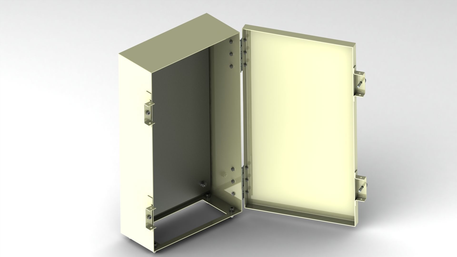 Control Box Size 240x430x125 mm Free 3D model_10