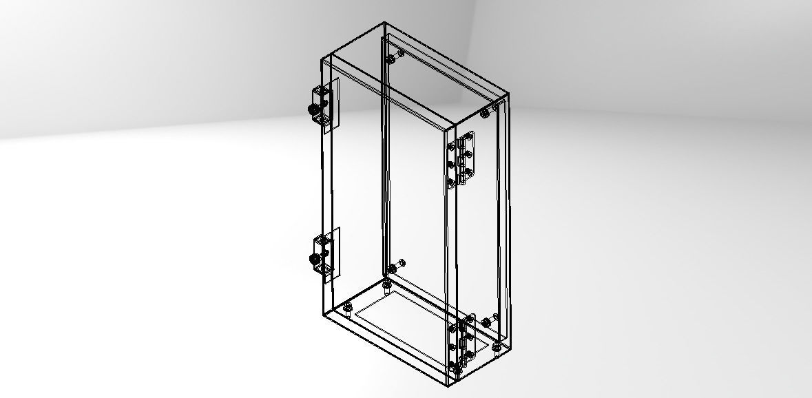 Control Box Size 240x430x125 mm Free 3D model_7