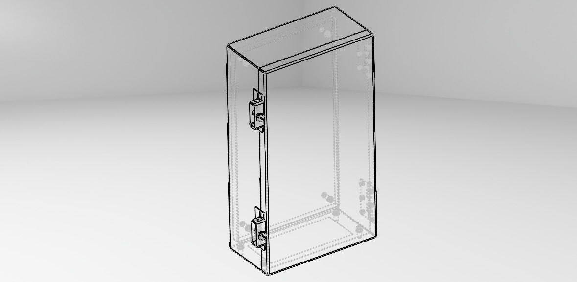 Control Box Size 240x430x125 mm Free 3D model_4