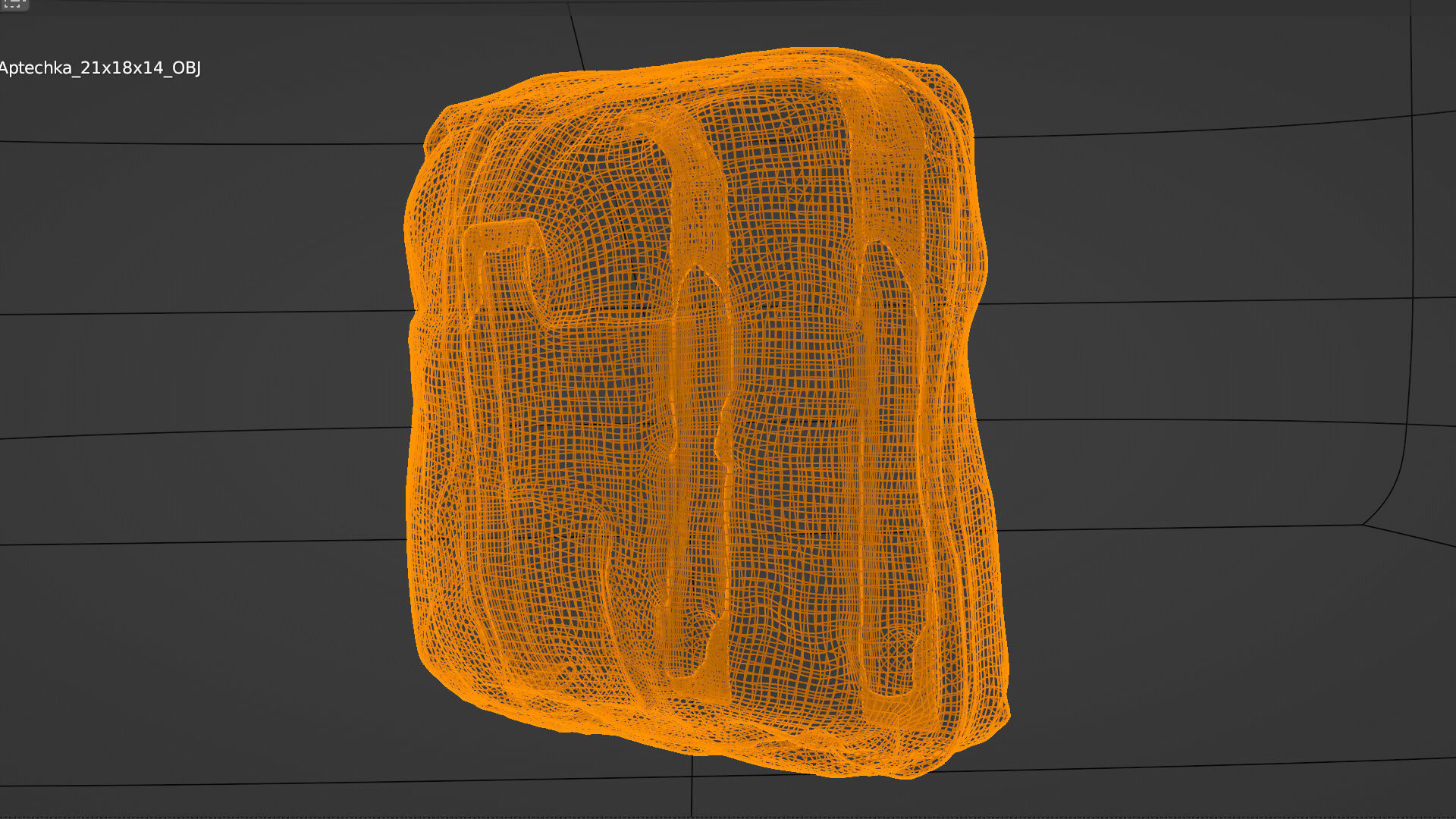 Military tactical medical first aid kit 3D model_5