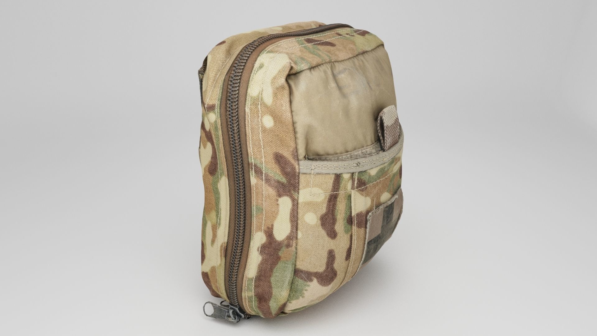 Military tactical medical first aid kit 3D model_3